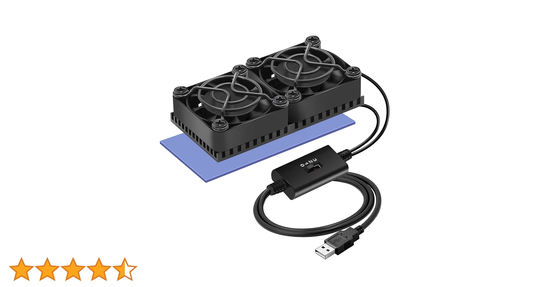 Amazon.co.jp: Mauknci ヒートシンク 4×4cm アルミ 4cm USB